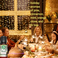 Home For The Holidays Aroma Blend 100% Pure Aroma Blend by Creation Farm 15 ml.