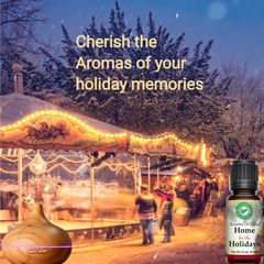 Home for the Holidays Aroma Oil Diffuser Blend 15 ml from Creation Pharm.