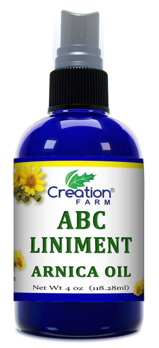 ABC Liniment 4 oz Bottle.