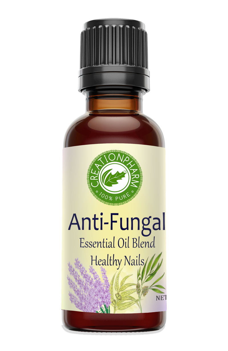 Anti-Fungal Nail Oil Blend, Clears Yellow Nail Fungus Creation Pharm Essential Oil - Creation Pharm