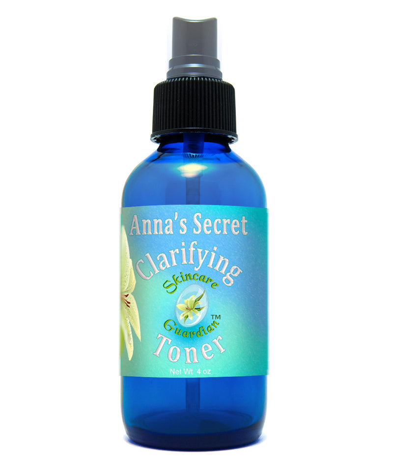 Anna's Secret Clarifying Toner 4 oz. by SkinCare Guardian   Guardian de Cuidado de la Piel.