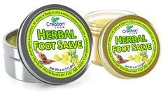 Foot Salve - Herbal Foot Salve - Foot Balm - Balsamo de Pies de Hierbas - Creation Pharm