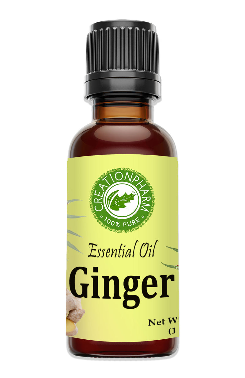 Ginger Essential Oil 100% Pure Creation Pharm -  Aceite esencial de jengibre - Creation Pharm