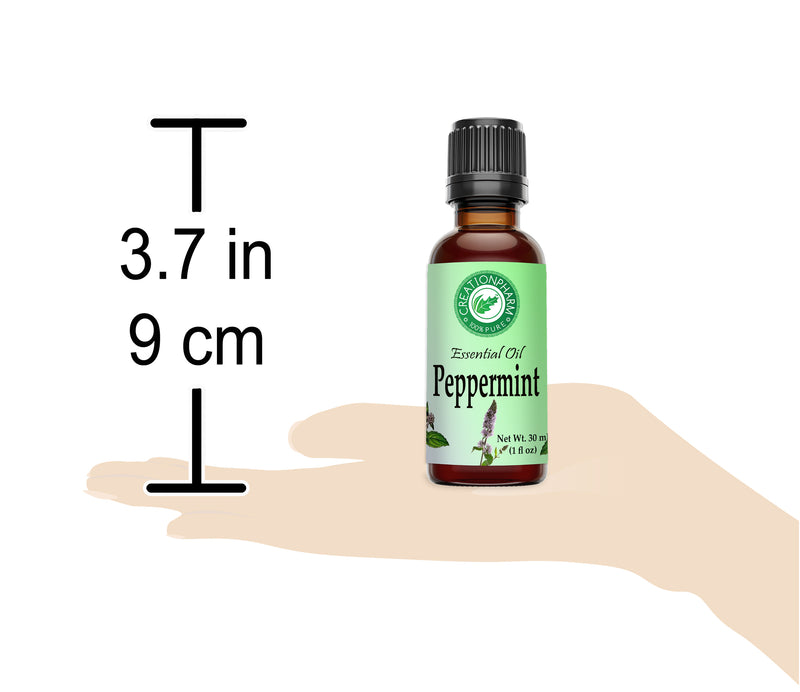 Peppermint Essential Oil 30 ml - 100% Pure - Aceite de Mentha - Creation Pharm