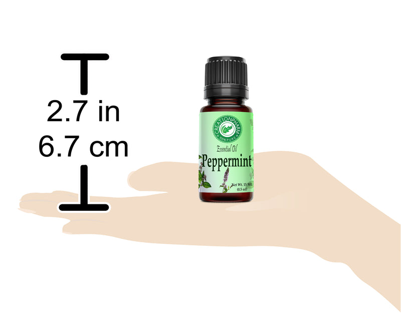 Peppermint Essential Oil 100% Pure Creation Pharm - Aceite esencial de menta - Creation Pharm