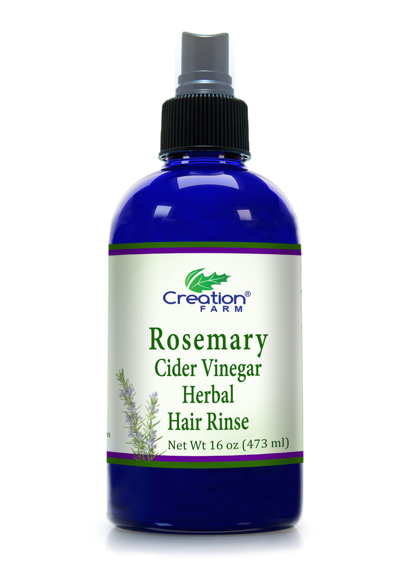 Rosemary Apple Cider Vinegar Hair Rinse 16 oz - Creation Pharm