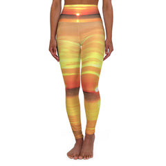 High Waisted Yoga Leggings (AOP).